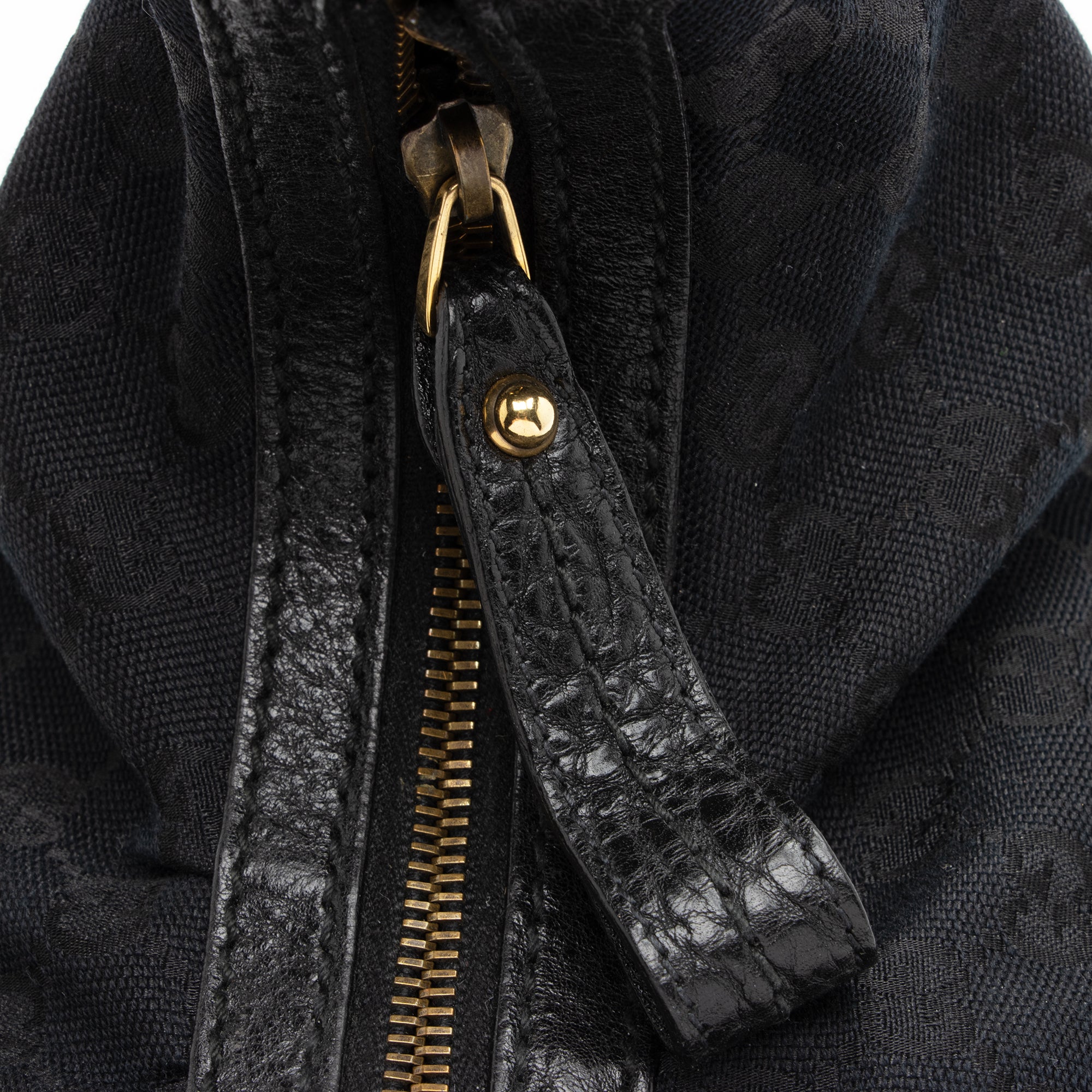 Gucci GG Canvas Interlocking G Medium Hobo (SHF-23929)
