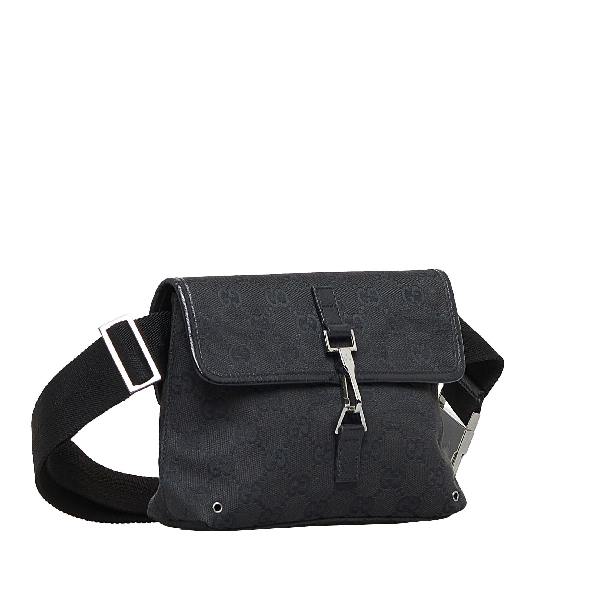 Gucci GG Canvas Jackie Belt Bag (SHG-DiL6gS)