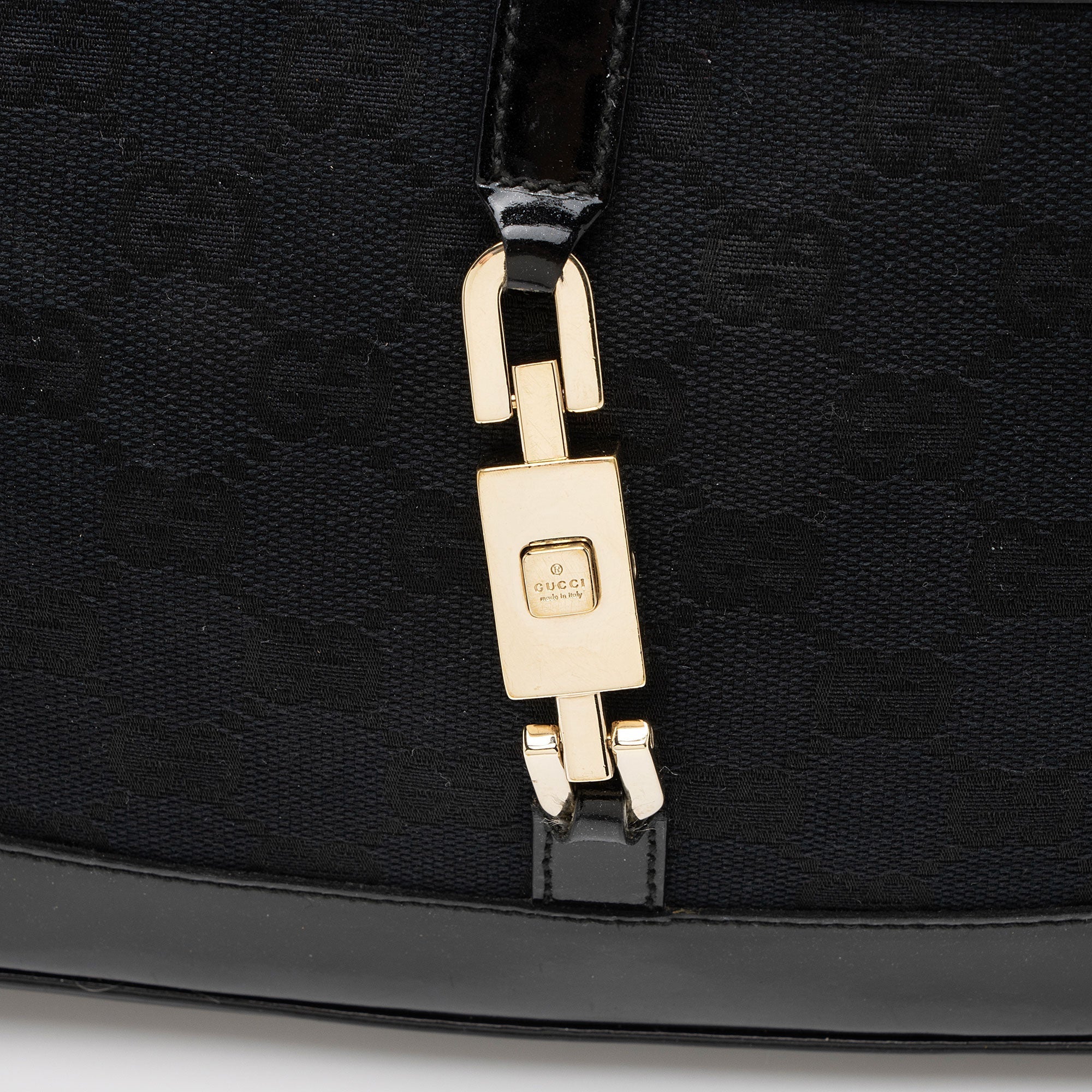 Gucci GG Canvas Jackie Chain Small Shoulder Bag (SHF-MrNplz)