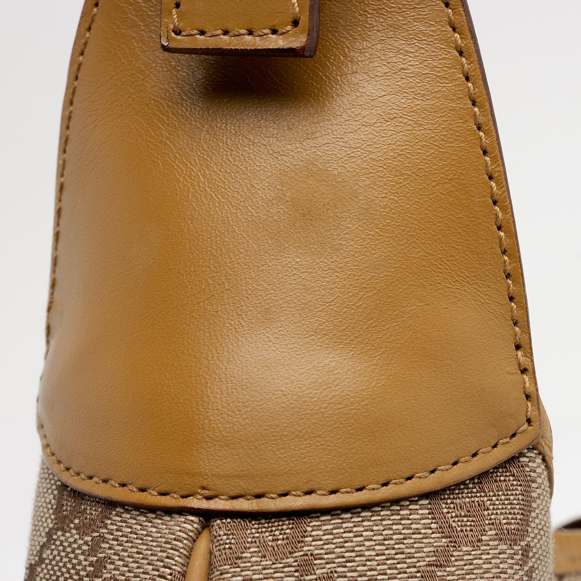 Gucci GG Canvas Jackie Hobo (SHF-fUN11C)