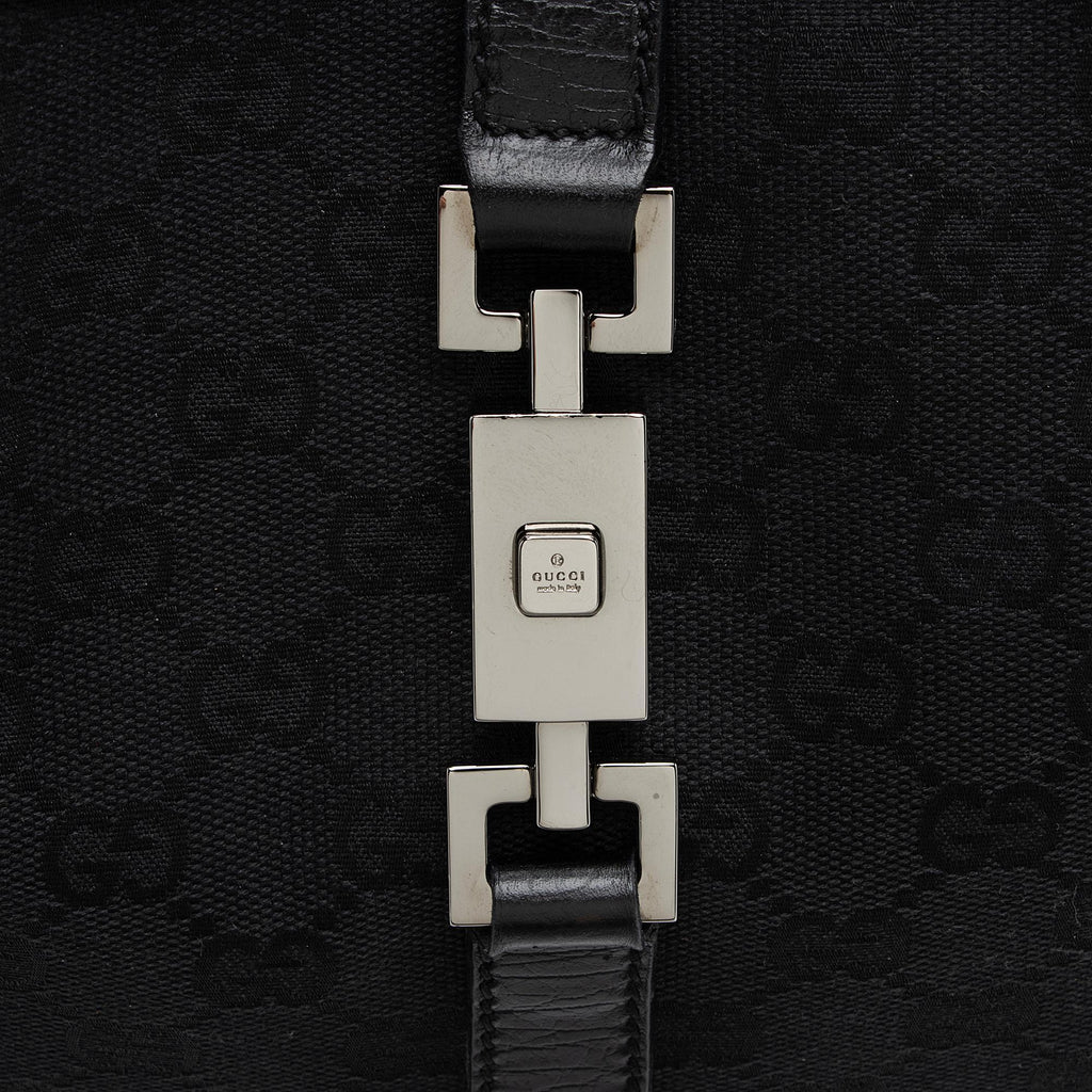 Gucci GG Canvas Jackie Hobo (SHF-09jnSd)