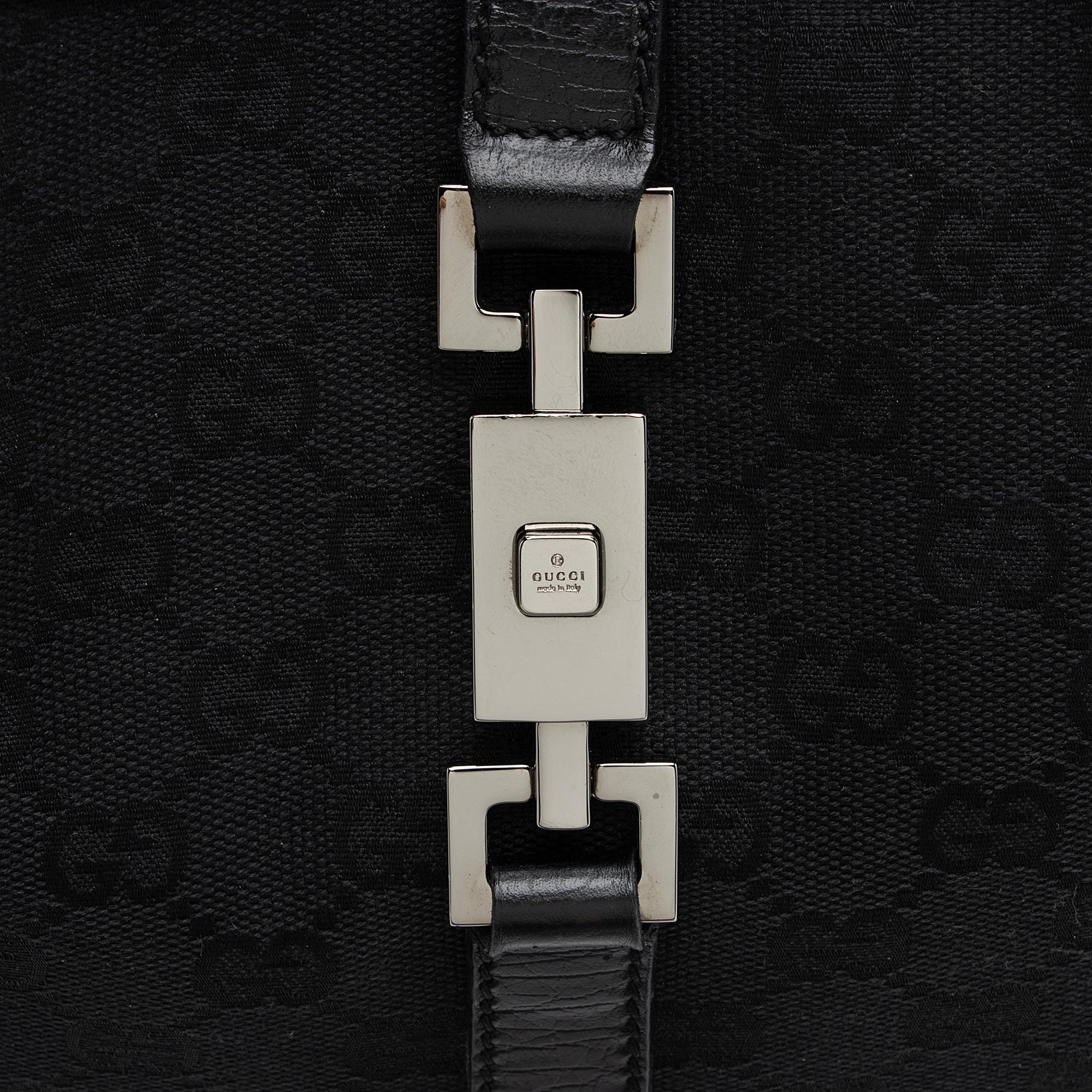 Gucci GG Canvas Jackie Hobo (SHF-09jnSd)