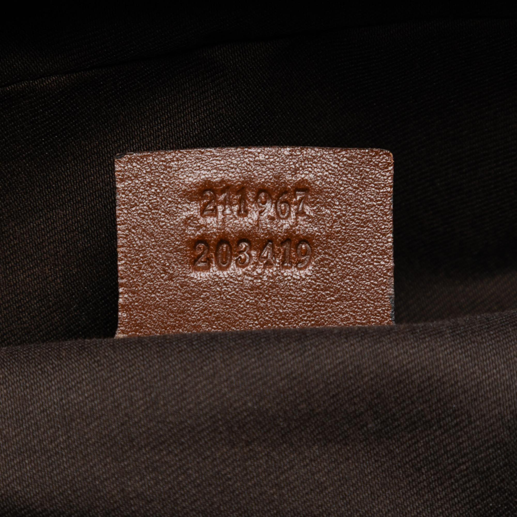 Gucci GG Canvas Jockey Boston Bag