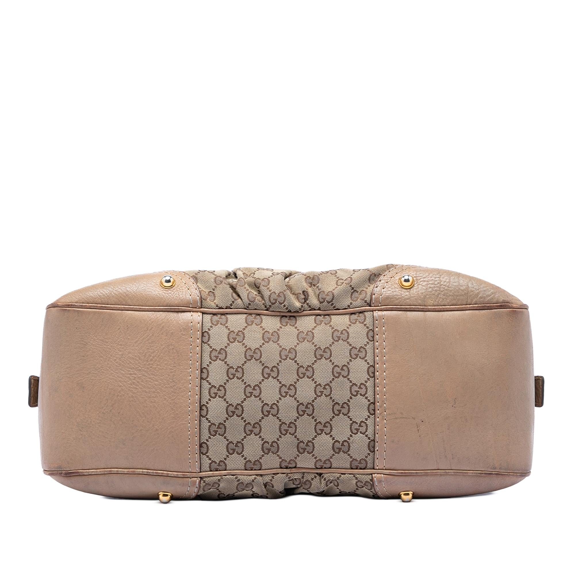 Gucci GG Canvas Jockey Boston Bag
