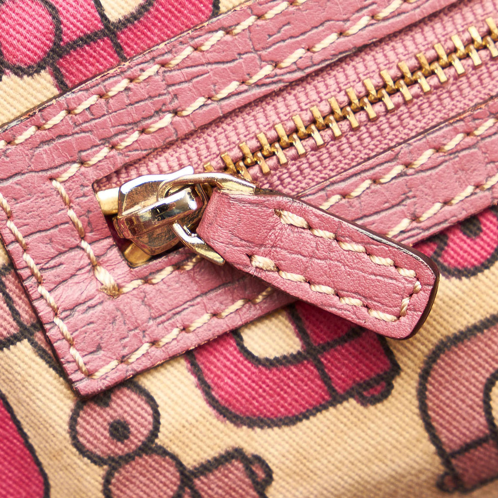 Gucci GG Canvas Jolicoeur Tote Bag (SHG-32059)