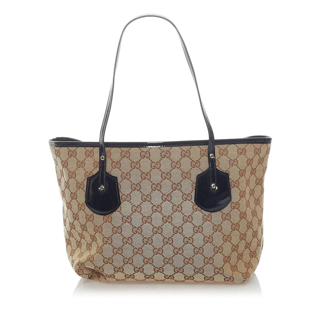 Gucci GG Canvas Jolie Tote Bag (SHG-32299)