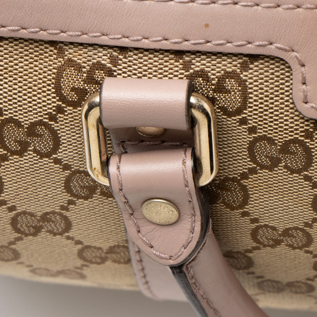 Gucci GG Canvas Joy Medium Boston Bag