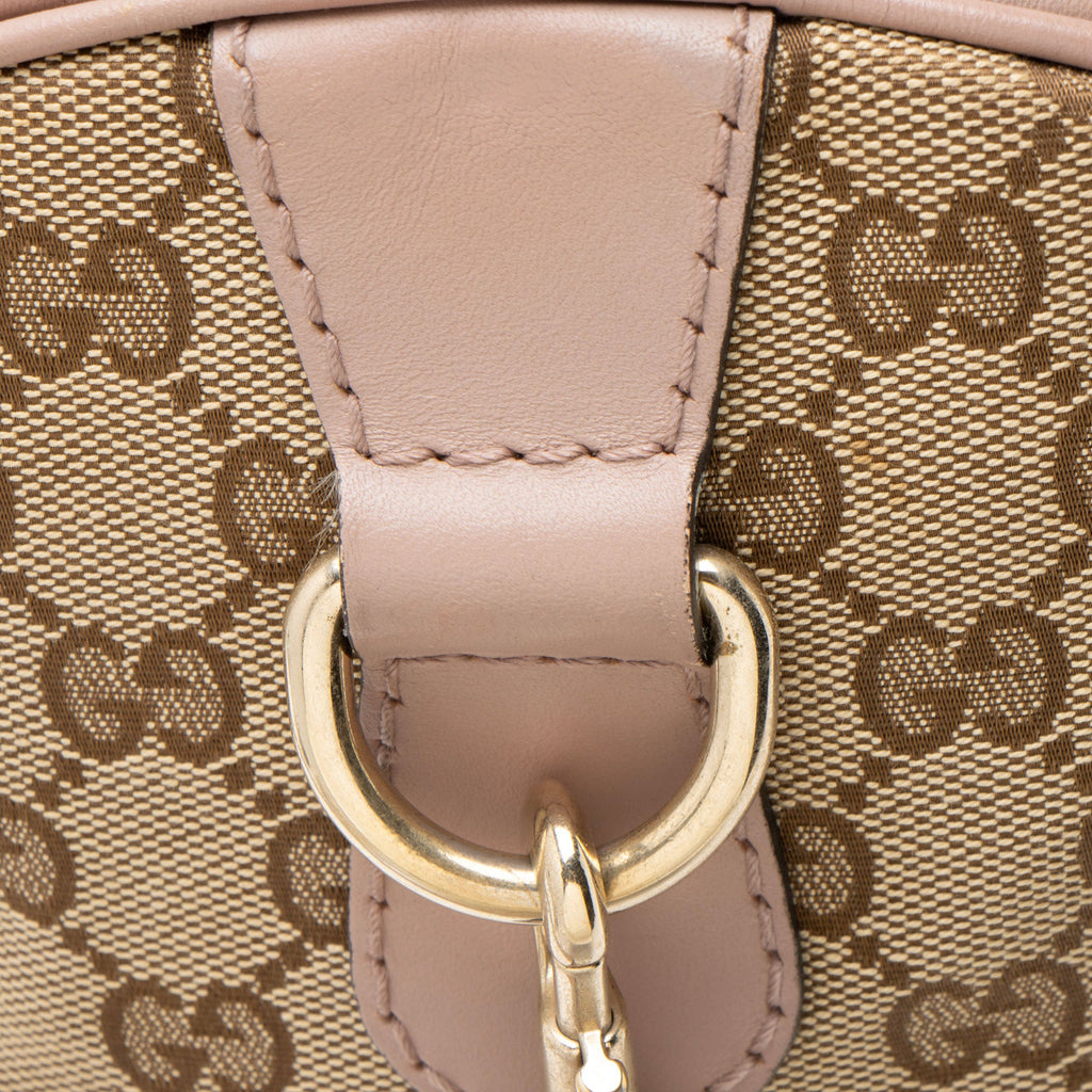 Gucci GG Canvas Joy Medium Boston Bag