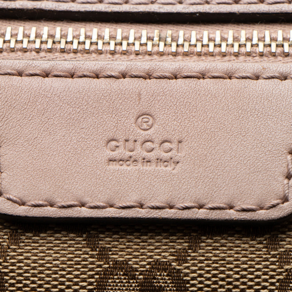 Gucci GG Canvas Joy Medium Boston Bag