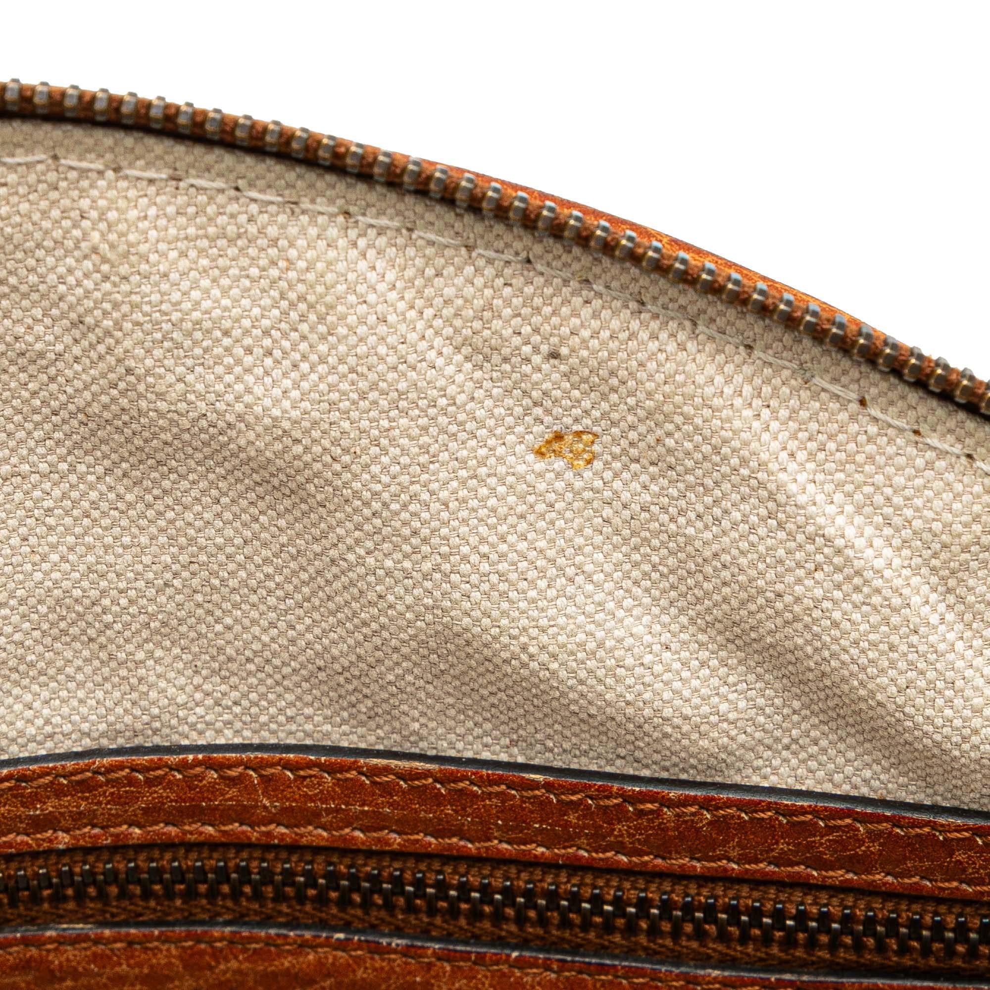 Gucci GG Canvas Laidback Crafty Handbag