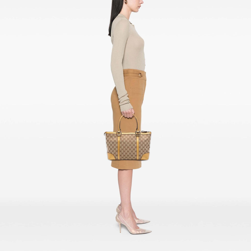 Gucci GG Canvas Lovely Tote