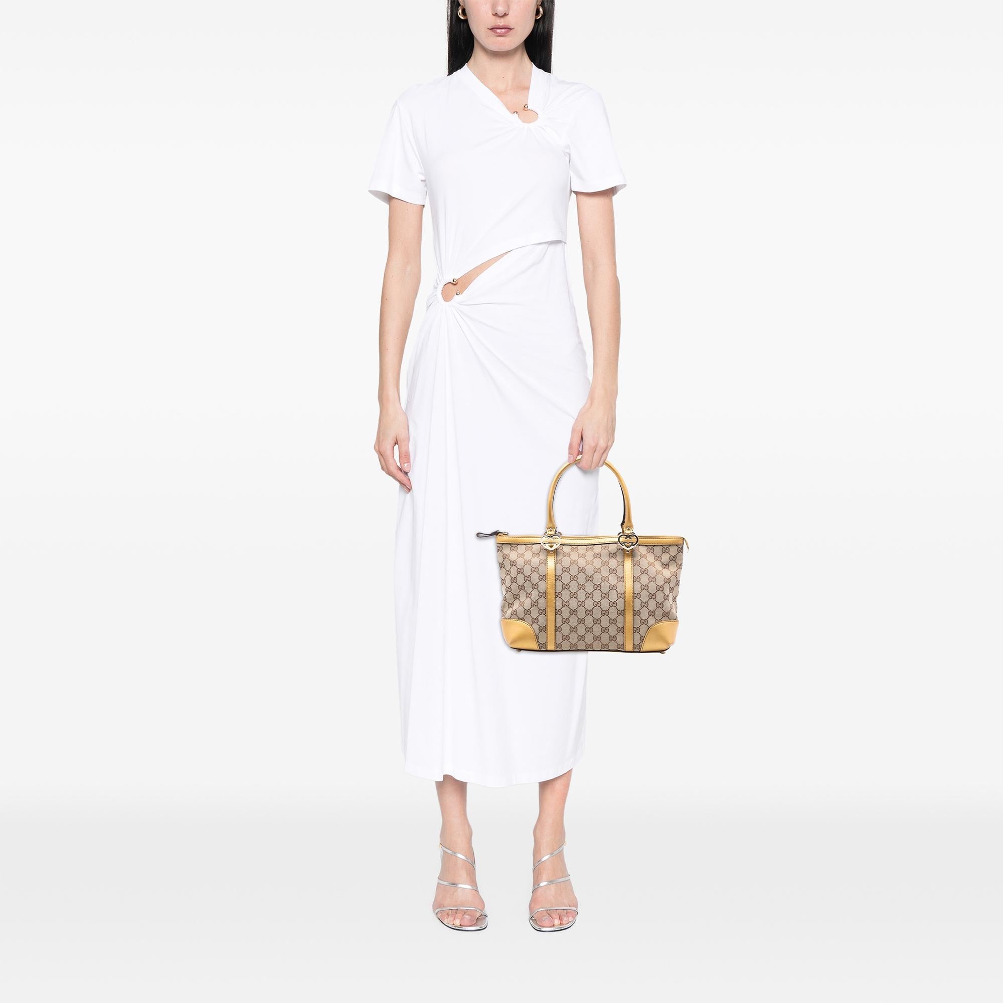 Gucci GG Canvas Lovely Tote