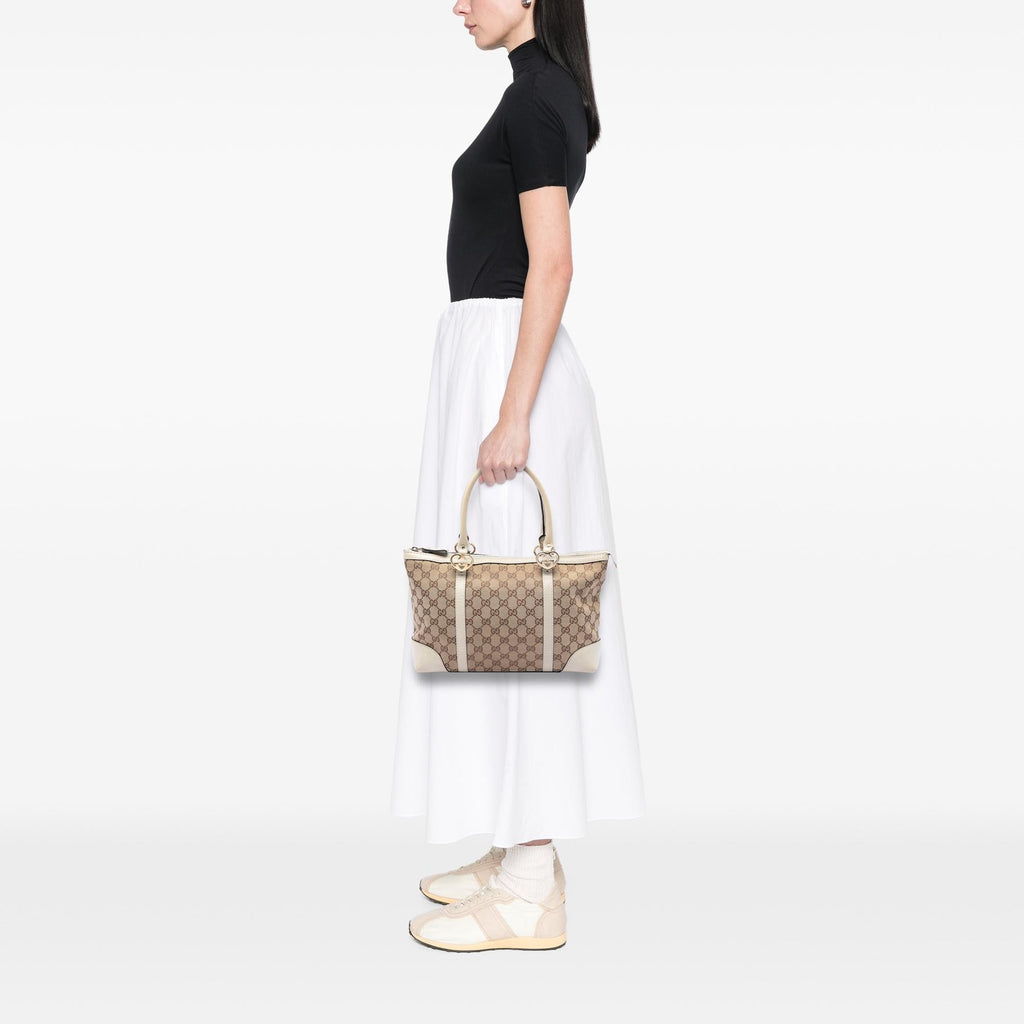 Gucci GG Canvas Lovely Tote