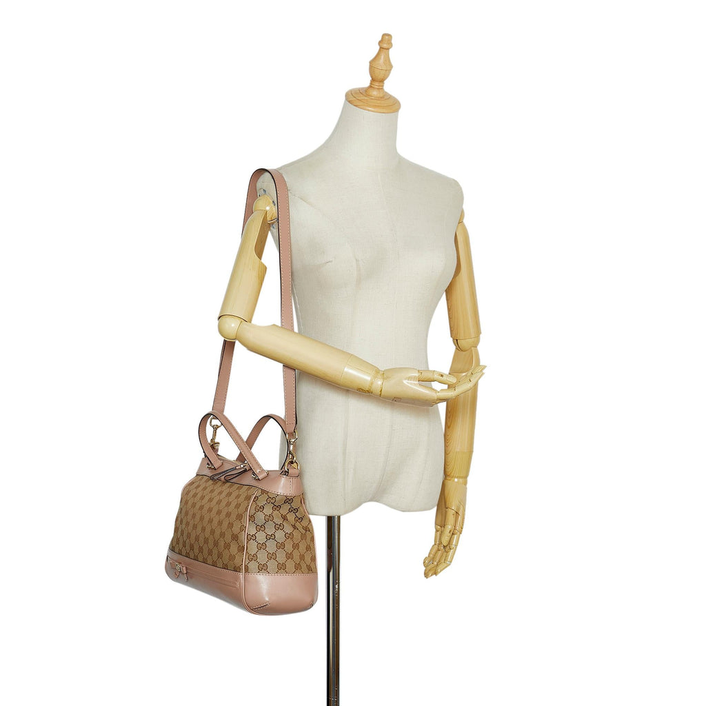 Gucci GG Canvas Mayfair Satchel (SHG-faYZKh)
