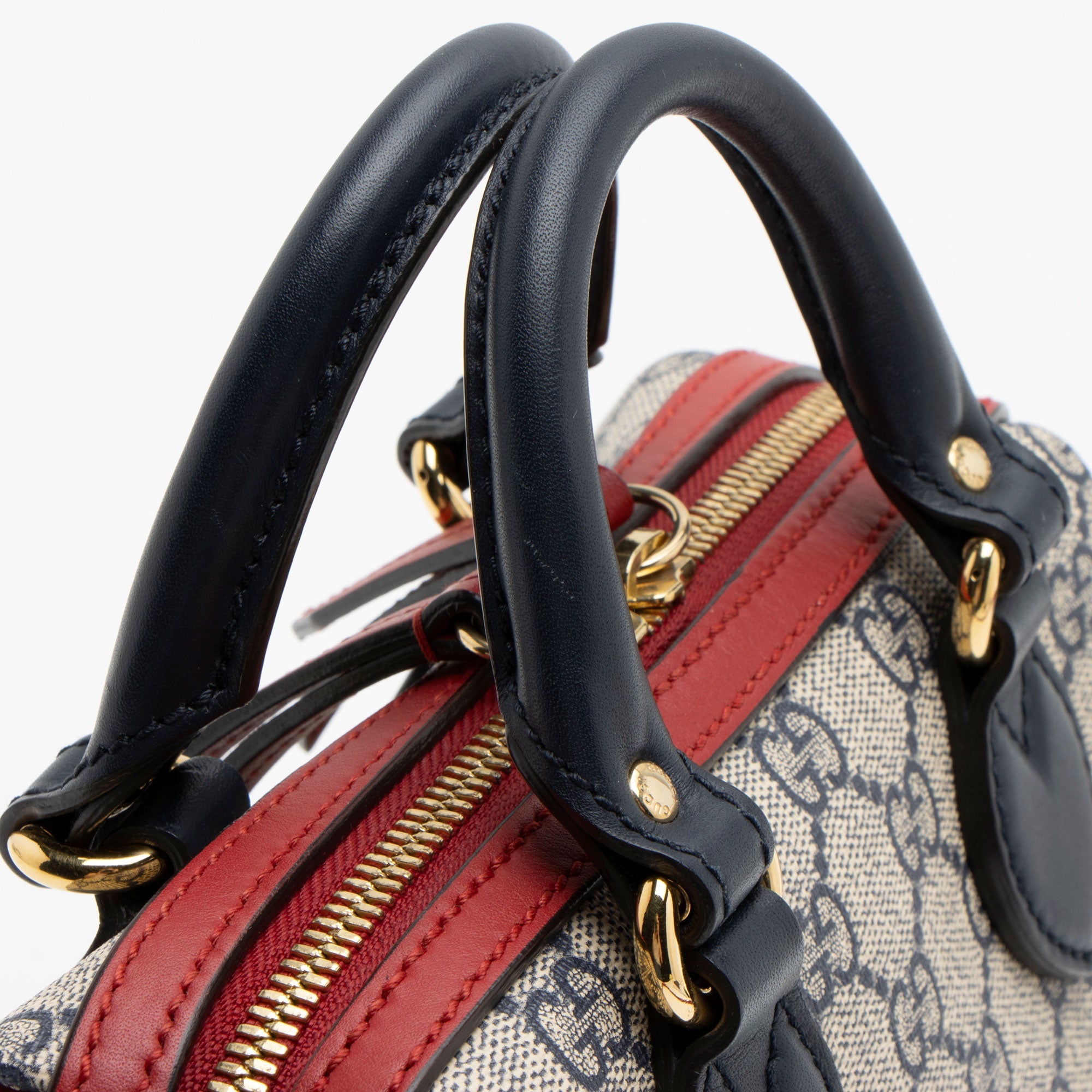 Gucci GG Supreme Mini Boston Bag