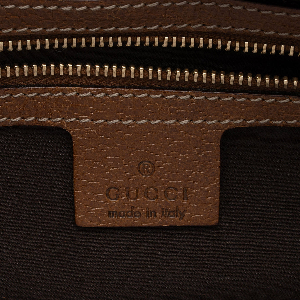 Gucci GG Canvas Nailhead Bardot Shoulder Bag (SHF-cXQEhI)