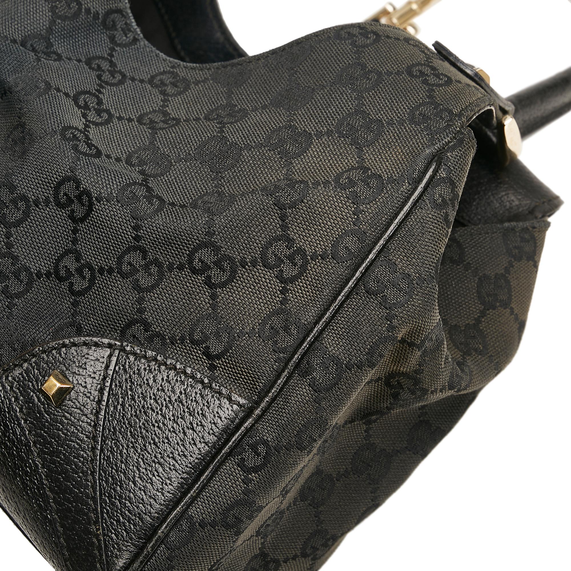 Gucci GG Canvas Nailhead Jackie O (SHG-S61S5C)