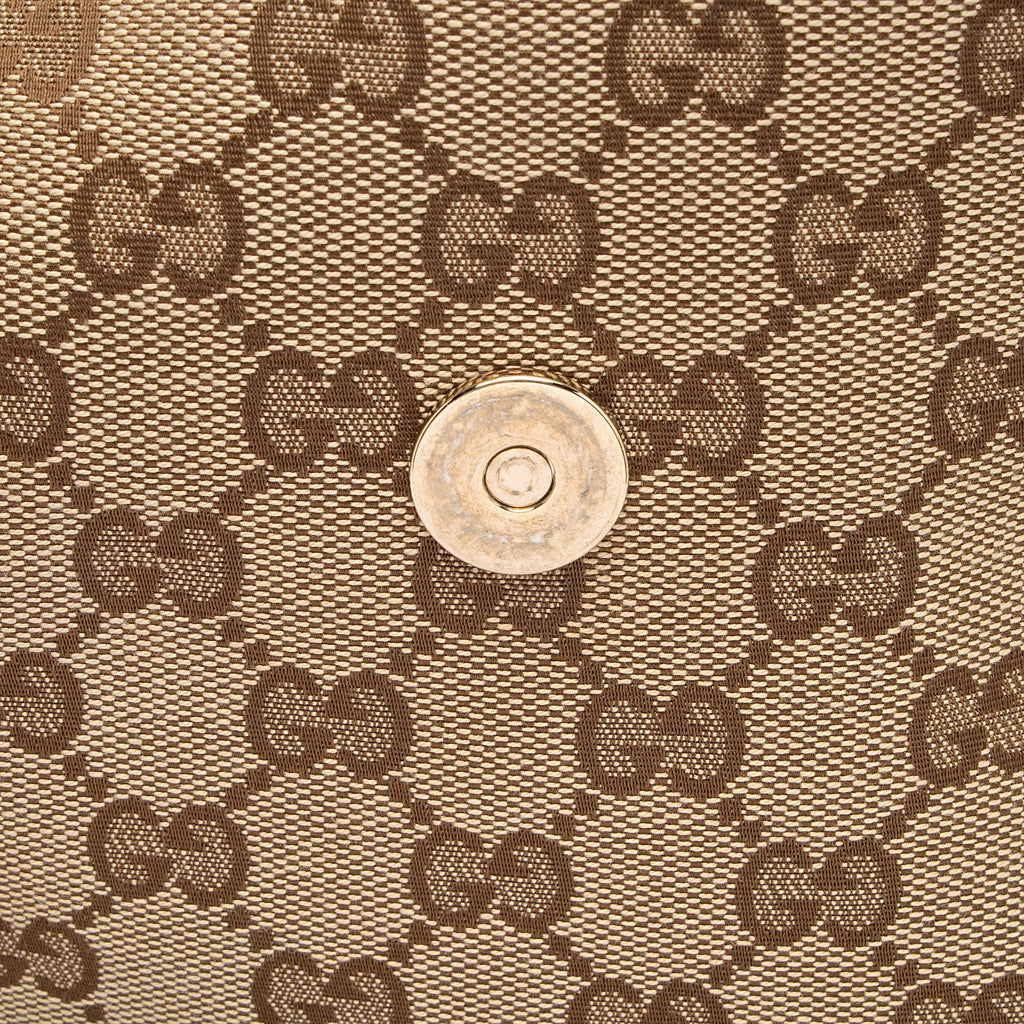 Gucci GG Canvas New Ladies Web Large Hobo (SHF-AhPj8g)