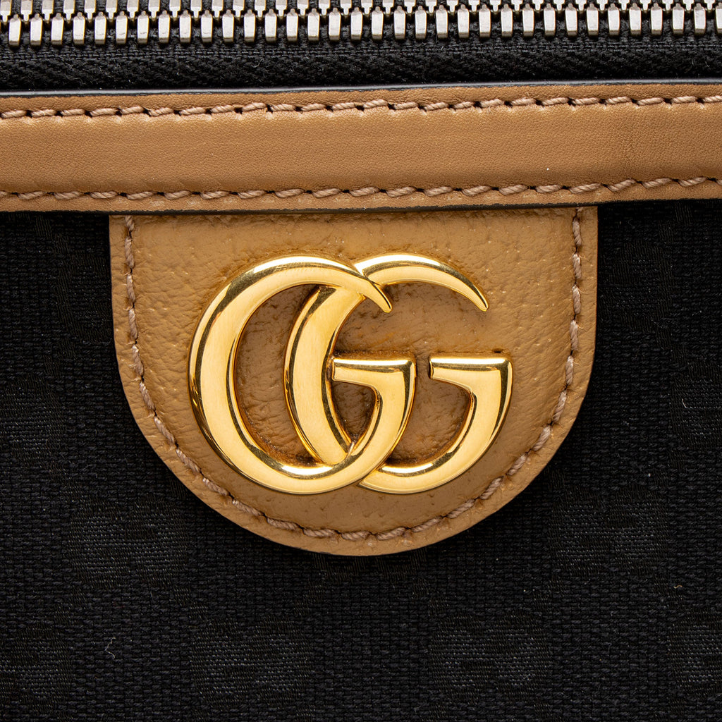 Gucci GG Canvas Ophidia Bauletto XL Duffle