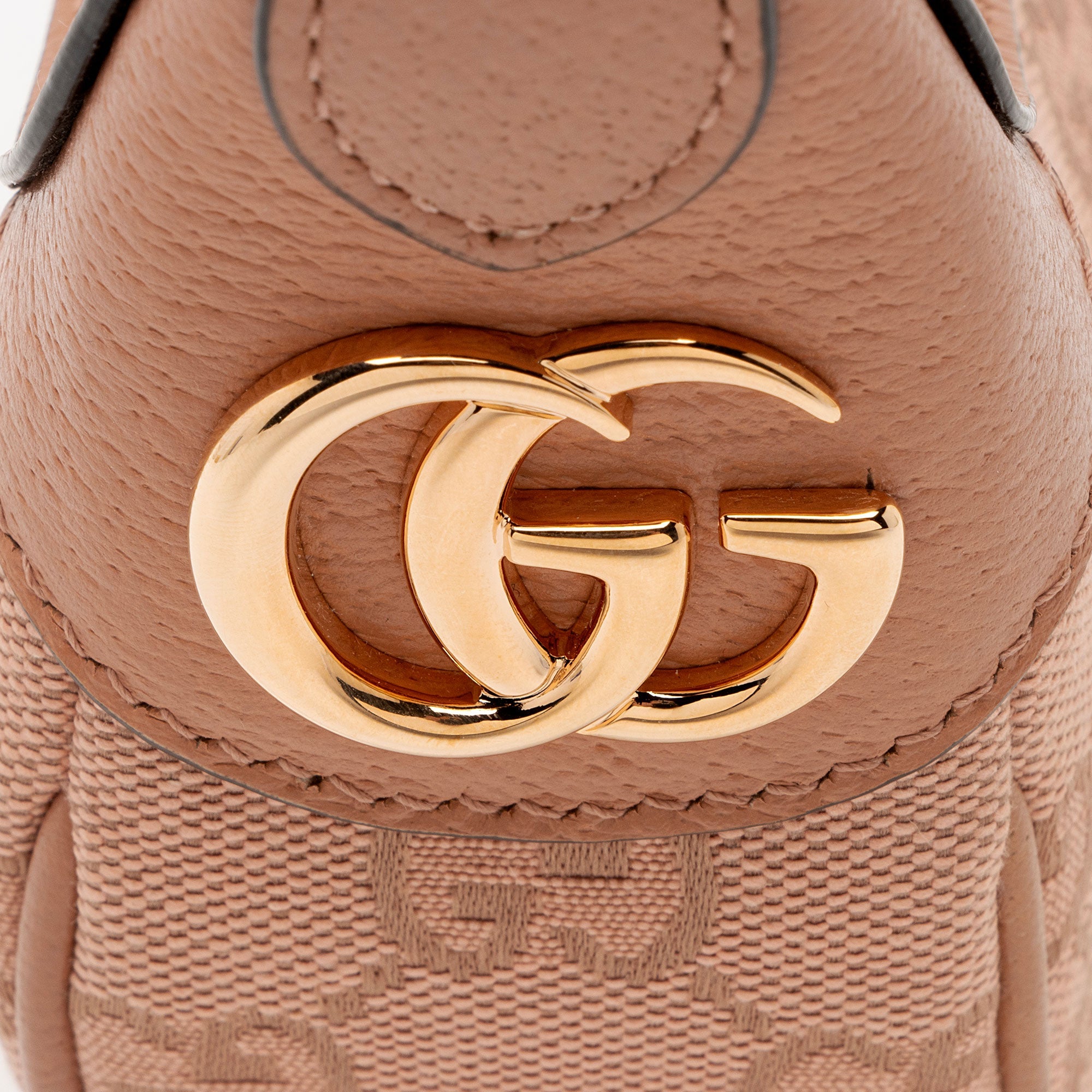 Gucci GG Canvas Ophidia Half Moon Mini Hobo (SHF-1rDKVw)