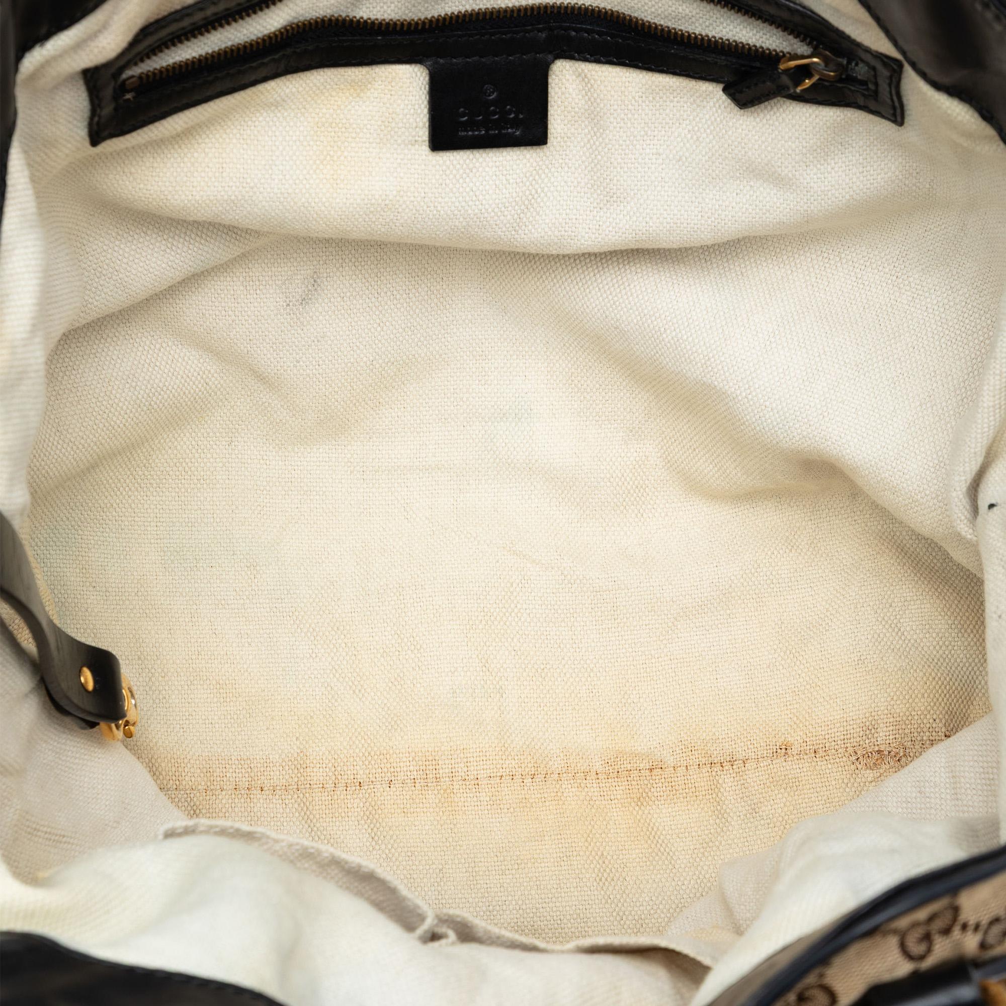 Gucci GG Canvas Patti Studed Hobo