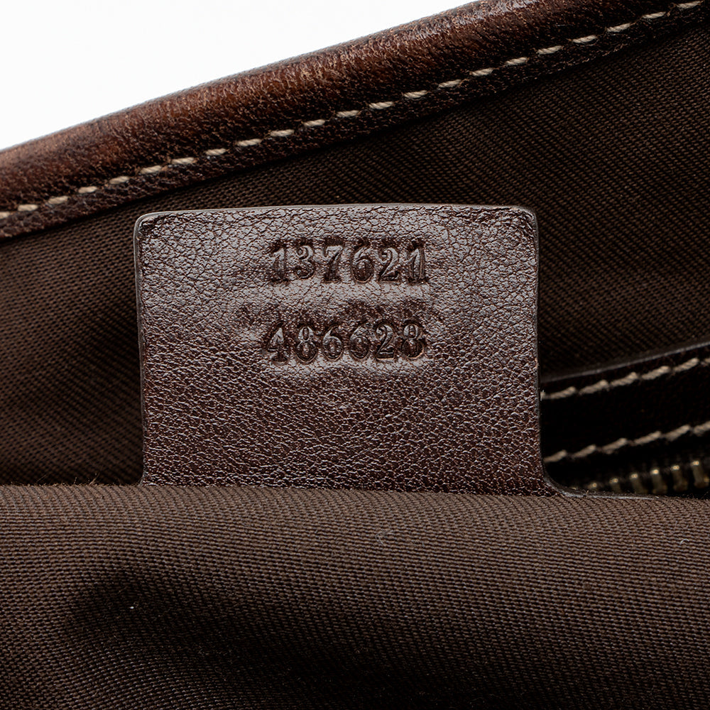 Gucci GG Canvas Pelham Medium Shoulder Bag (SHF-18596)