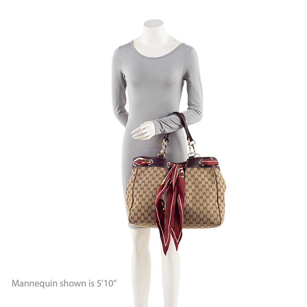 Gucci GG Canvas Positano Tote