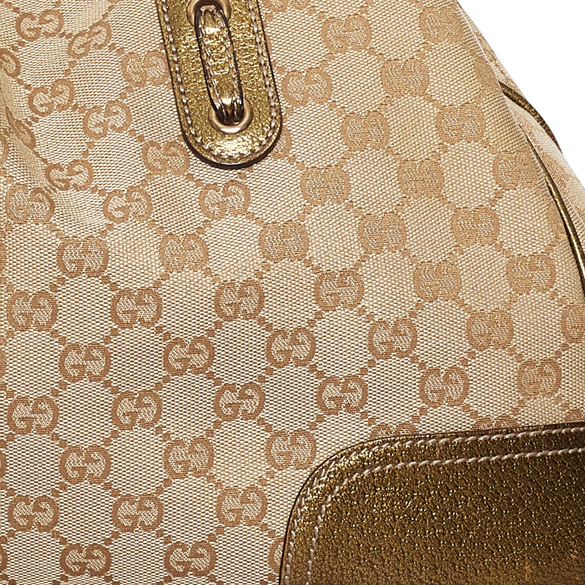Gucci GG Canvas Princy Tote Bag (SHG-32534)