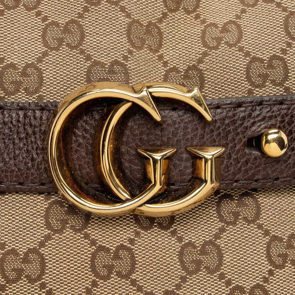 Gucci GG Canvas Running Medium Hobo (SHF-kbbOCL)