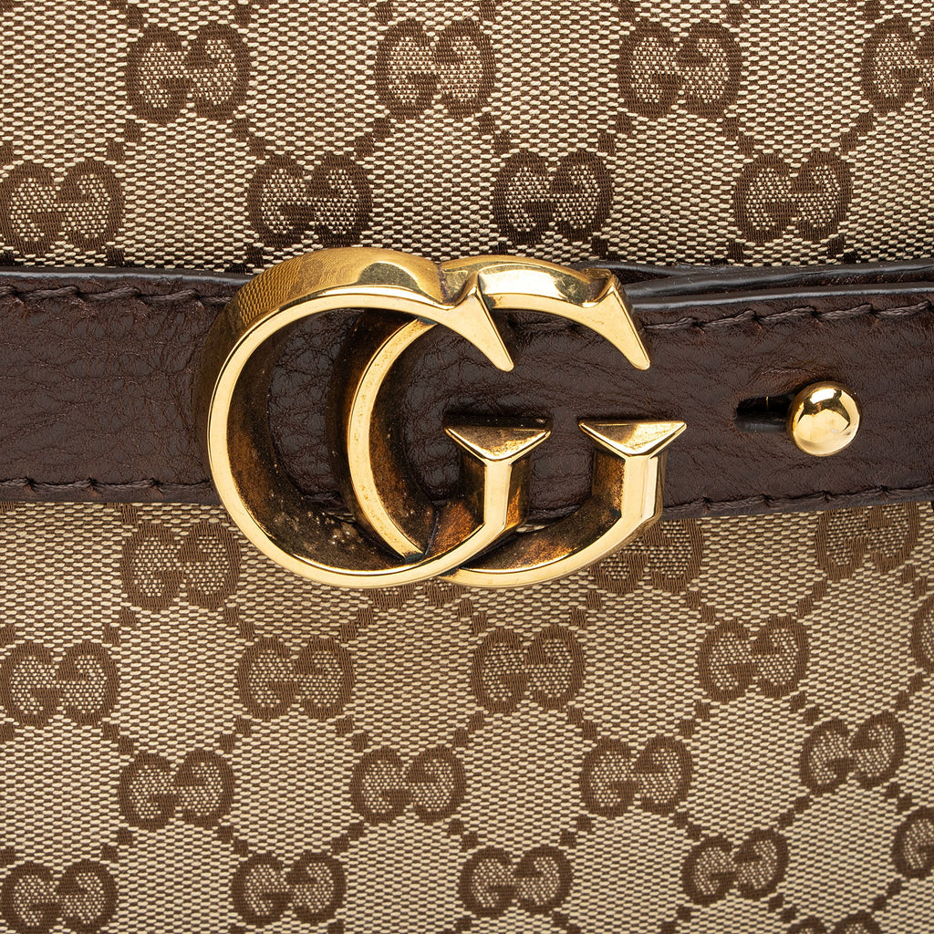 Gucci GG Canvas Running Medium Hobo