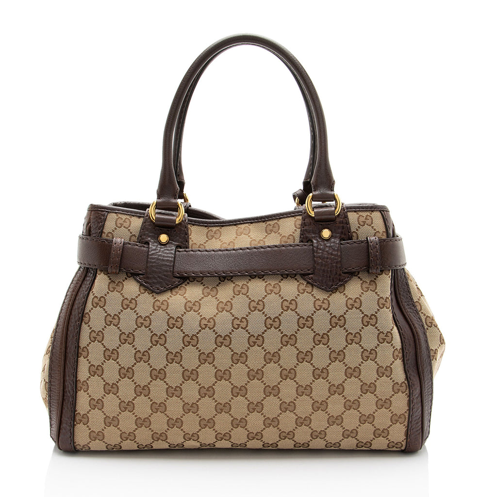 Gucci GG Canvas Running Medium Tote