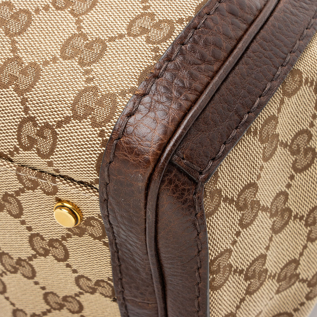 Gucci GG Canvas Running Medium Tote