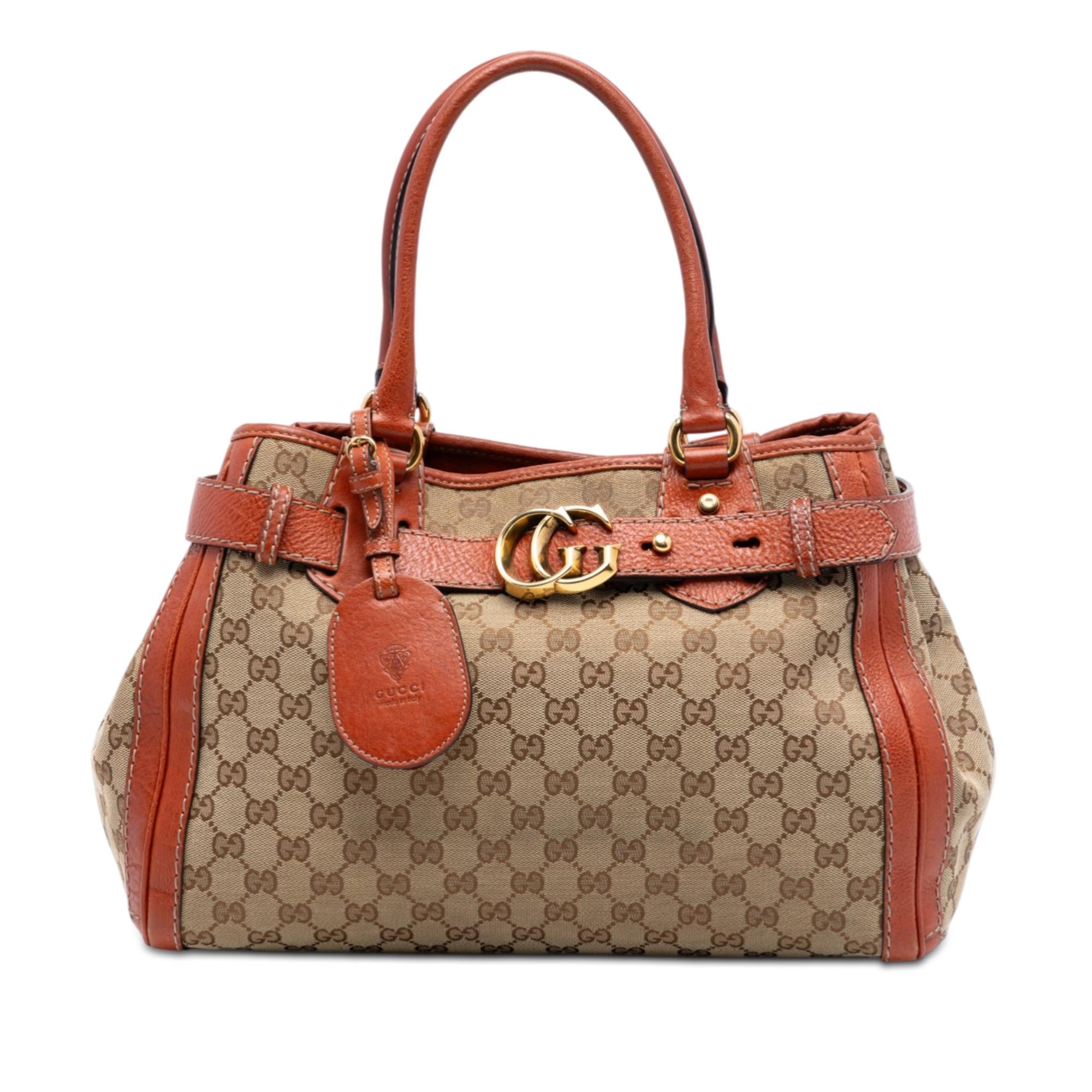 Gucci GG Canvas Running Tote