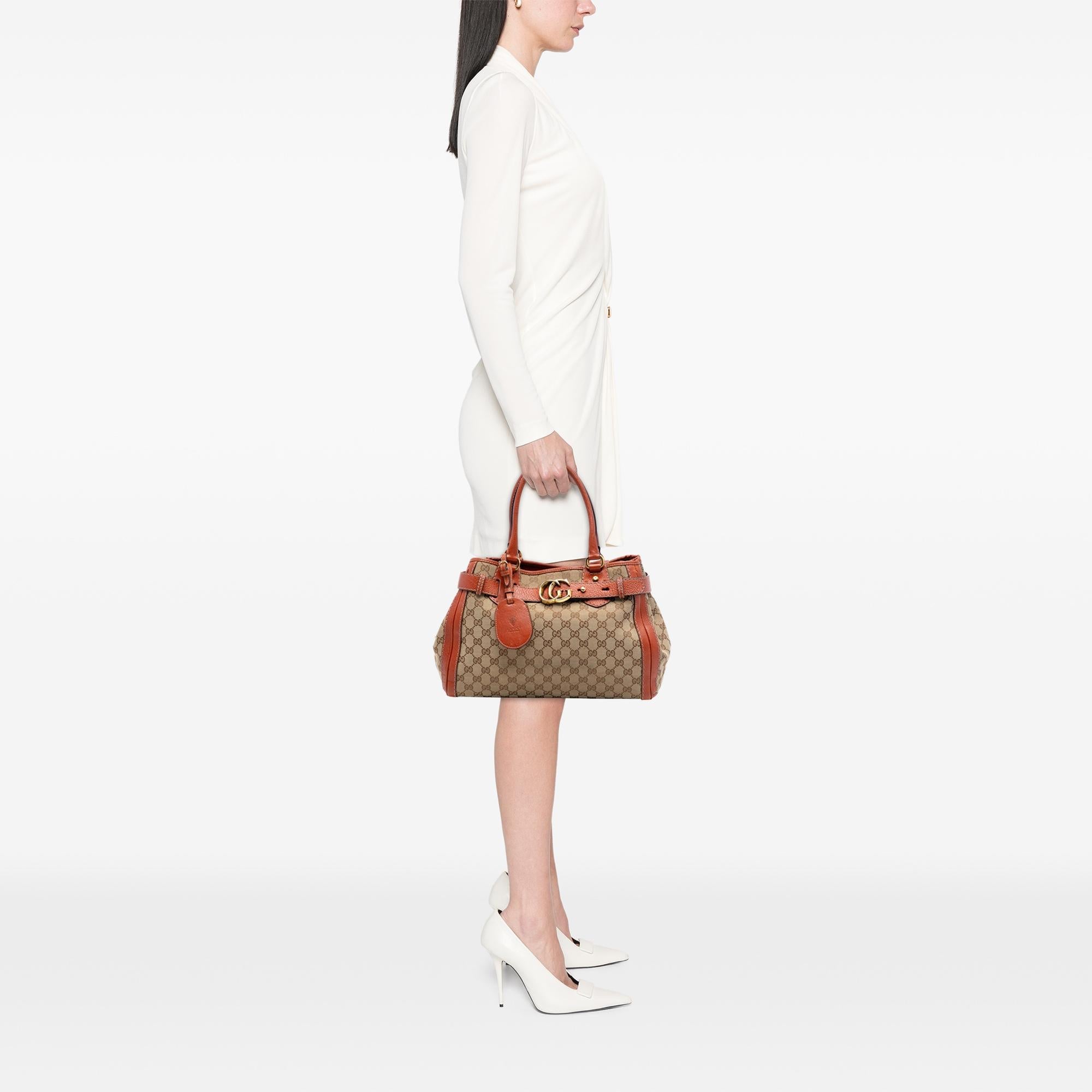 Gucci GG Canvas Running Tote