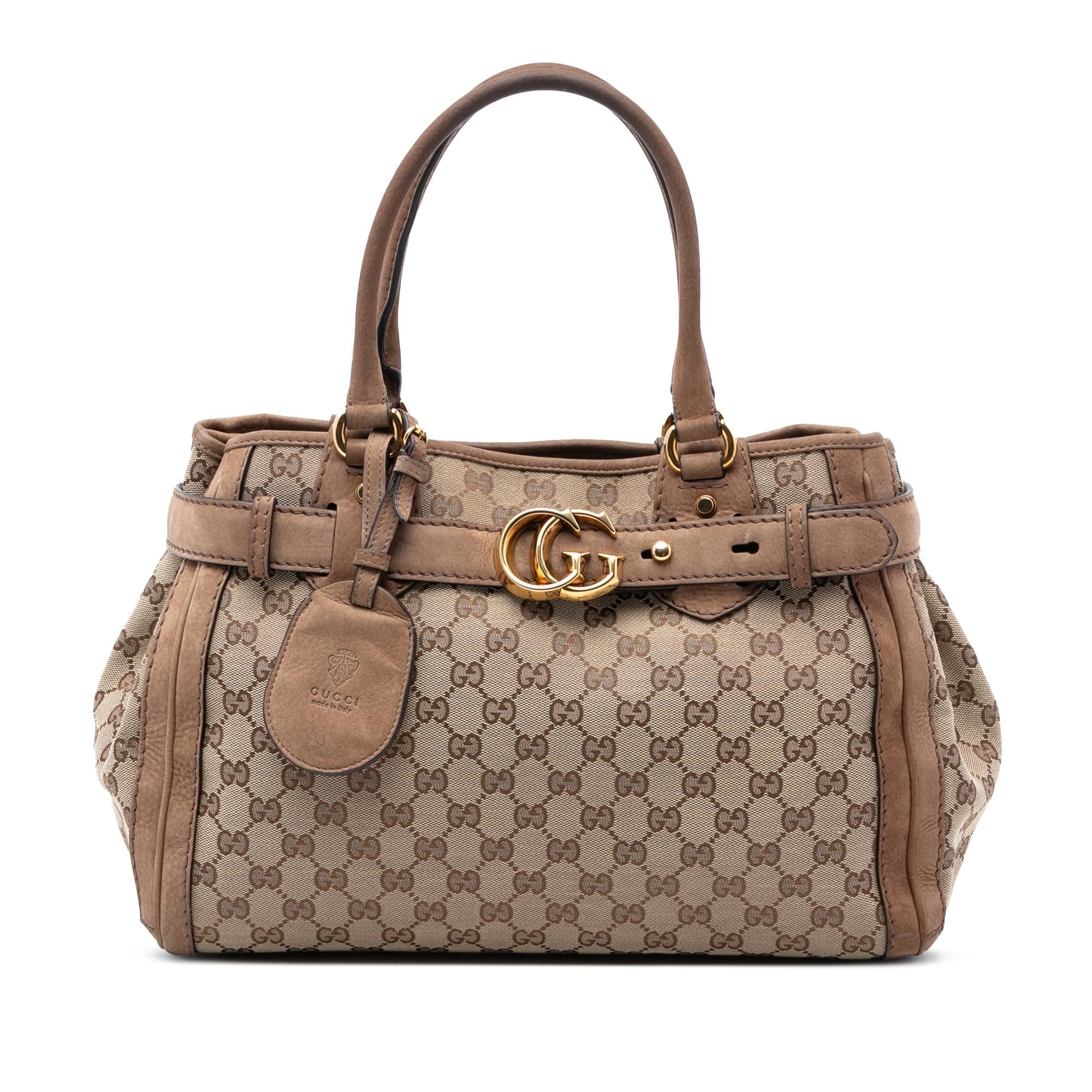 Gucci GG Canvas Running Tote