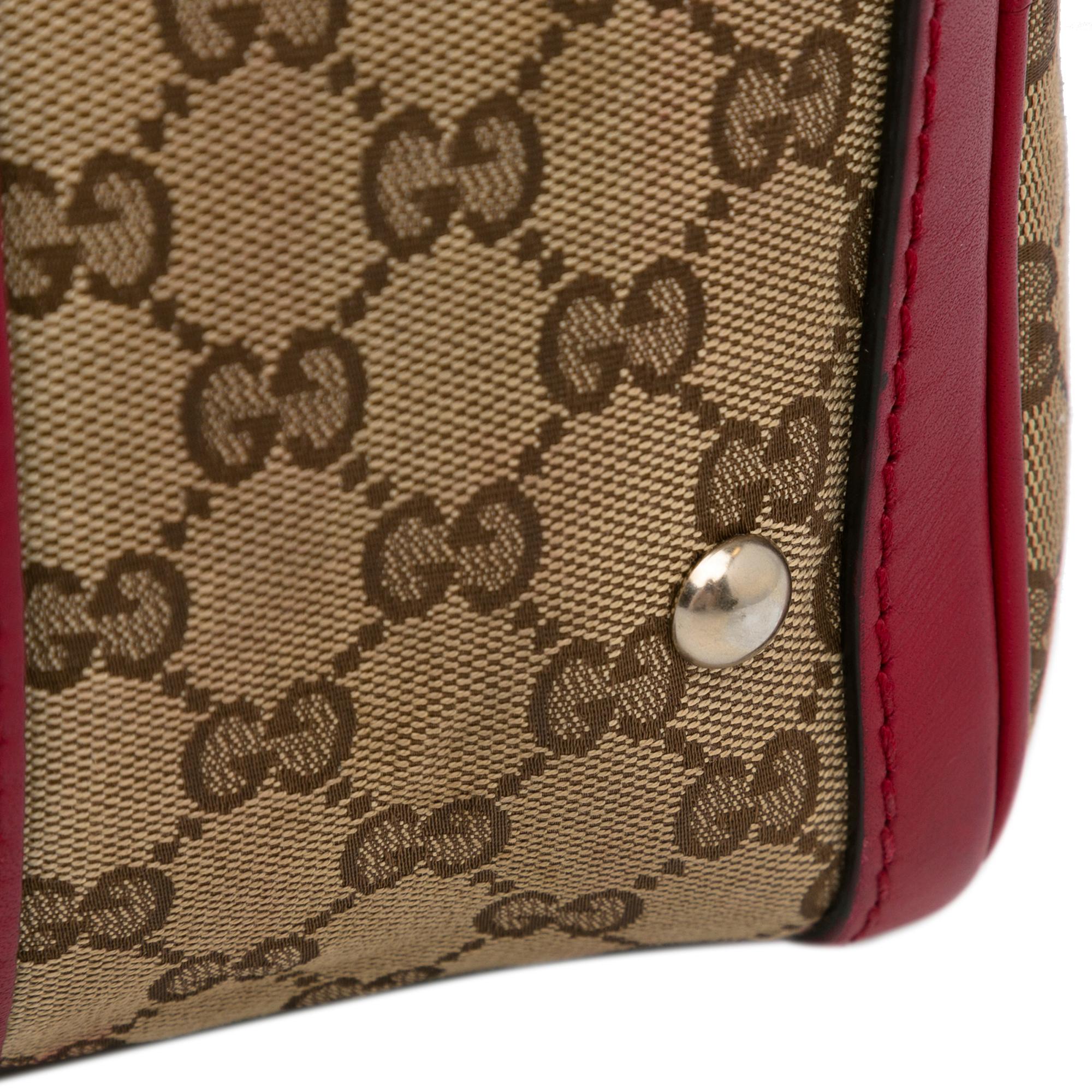Gucci GG Canvas Satchel (SHG-peFRyU)