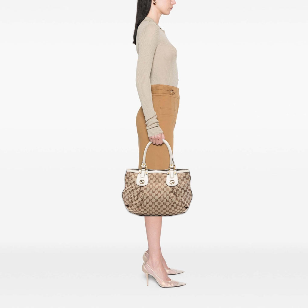 Gucci GG Canvas Scarlett Tote
