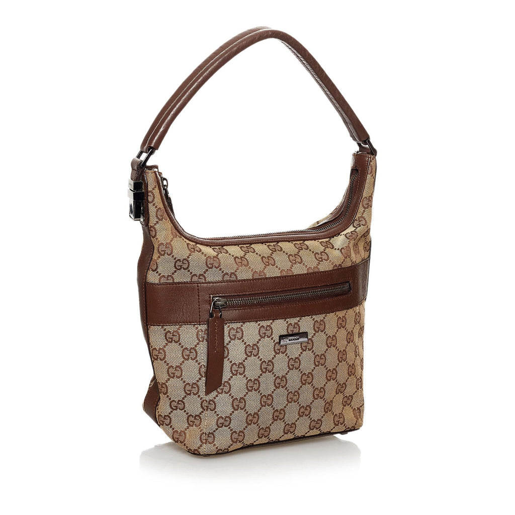 Gucci GG Canvas Shoulder Bag (SHG-31013)