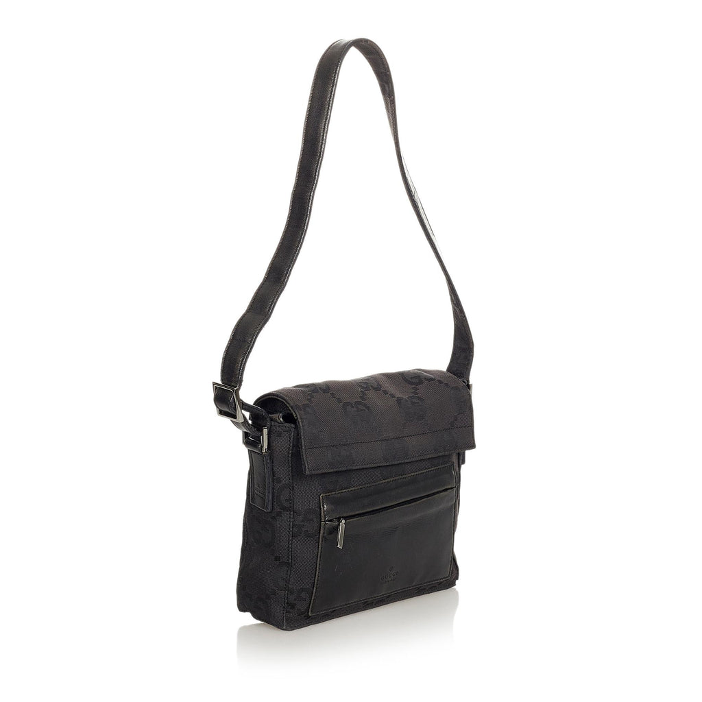 Gucci GG Canvas Shoulder Bag (SHG-36706)