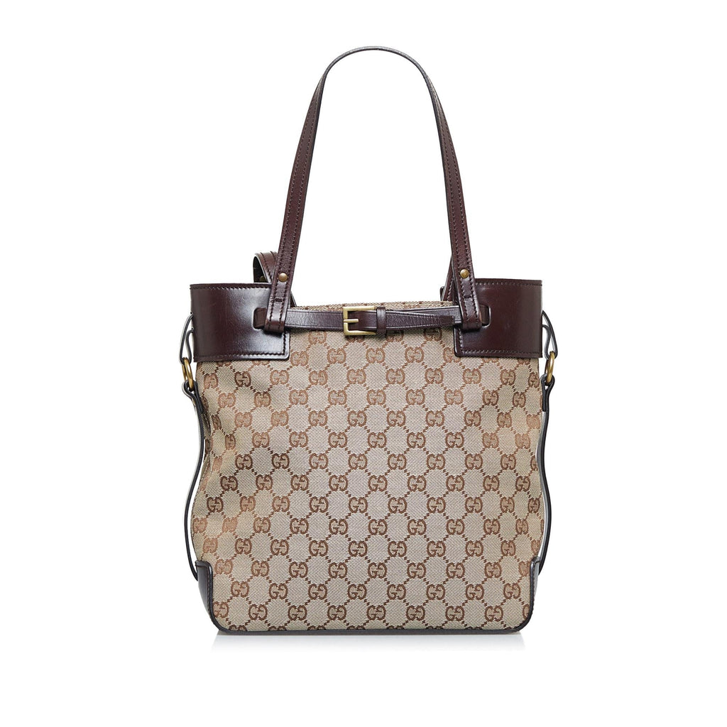 Gucci GG Canvas Shoulder Bag (SHG-ydQHii)