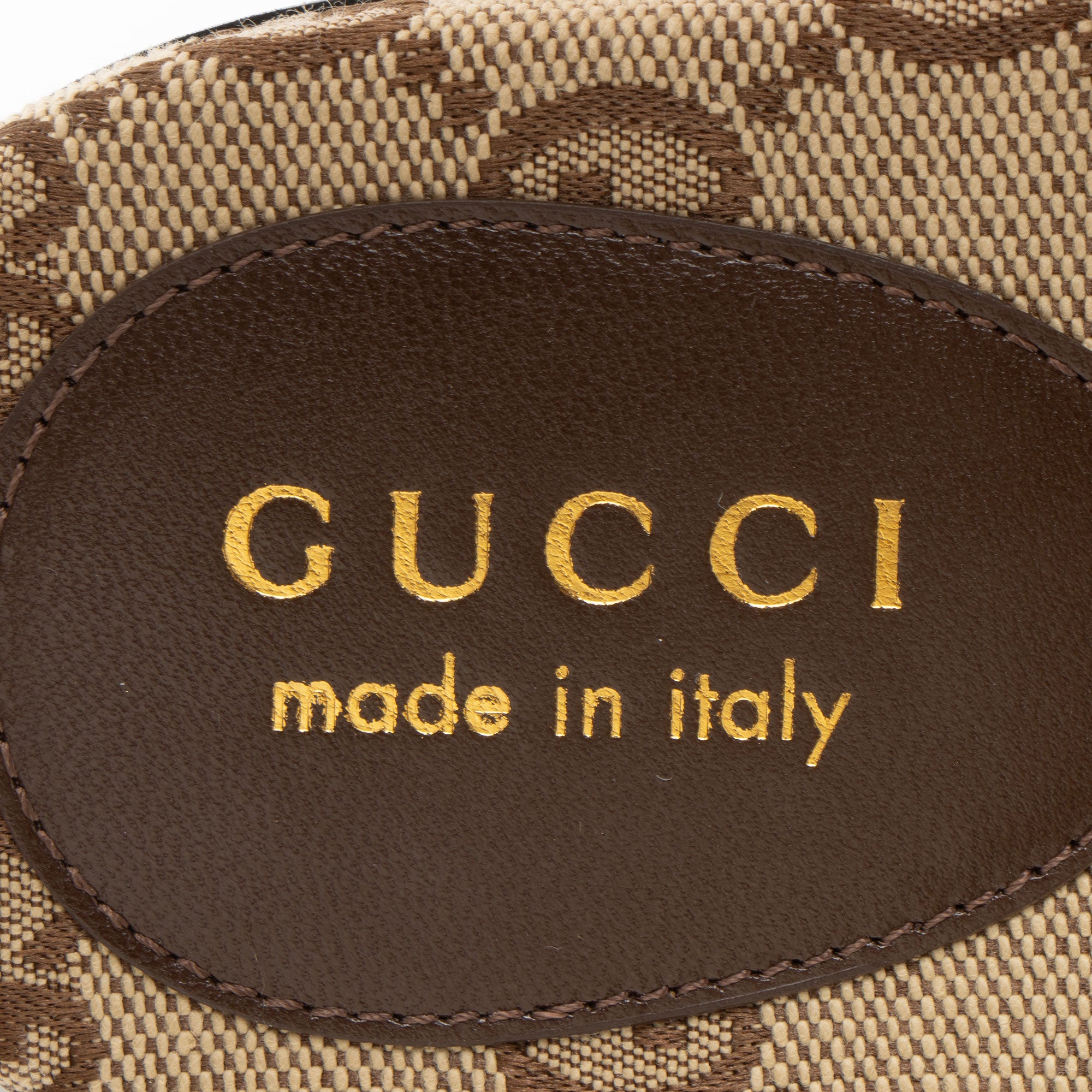 Gucci GG Canvas Horsebit Siaga Slides - Size 8 / 38