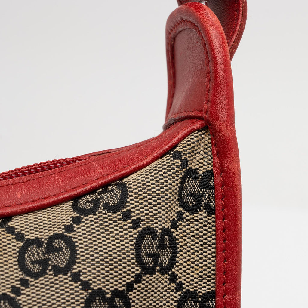 Gucci GG Canvas Square Small Hobo (SHF-YQ7fDI)