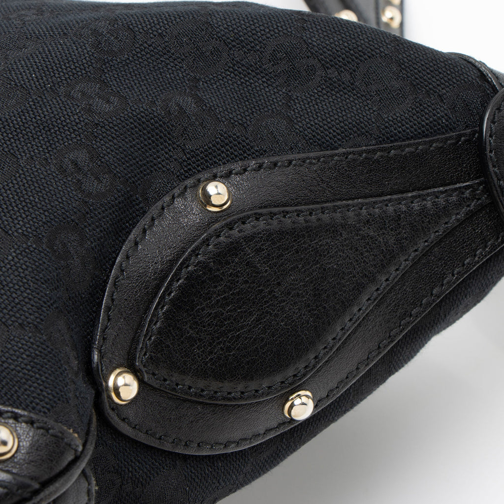 Gucci GG Canvas Studded Pelham Medium Messenger