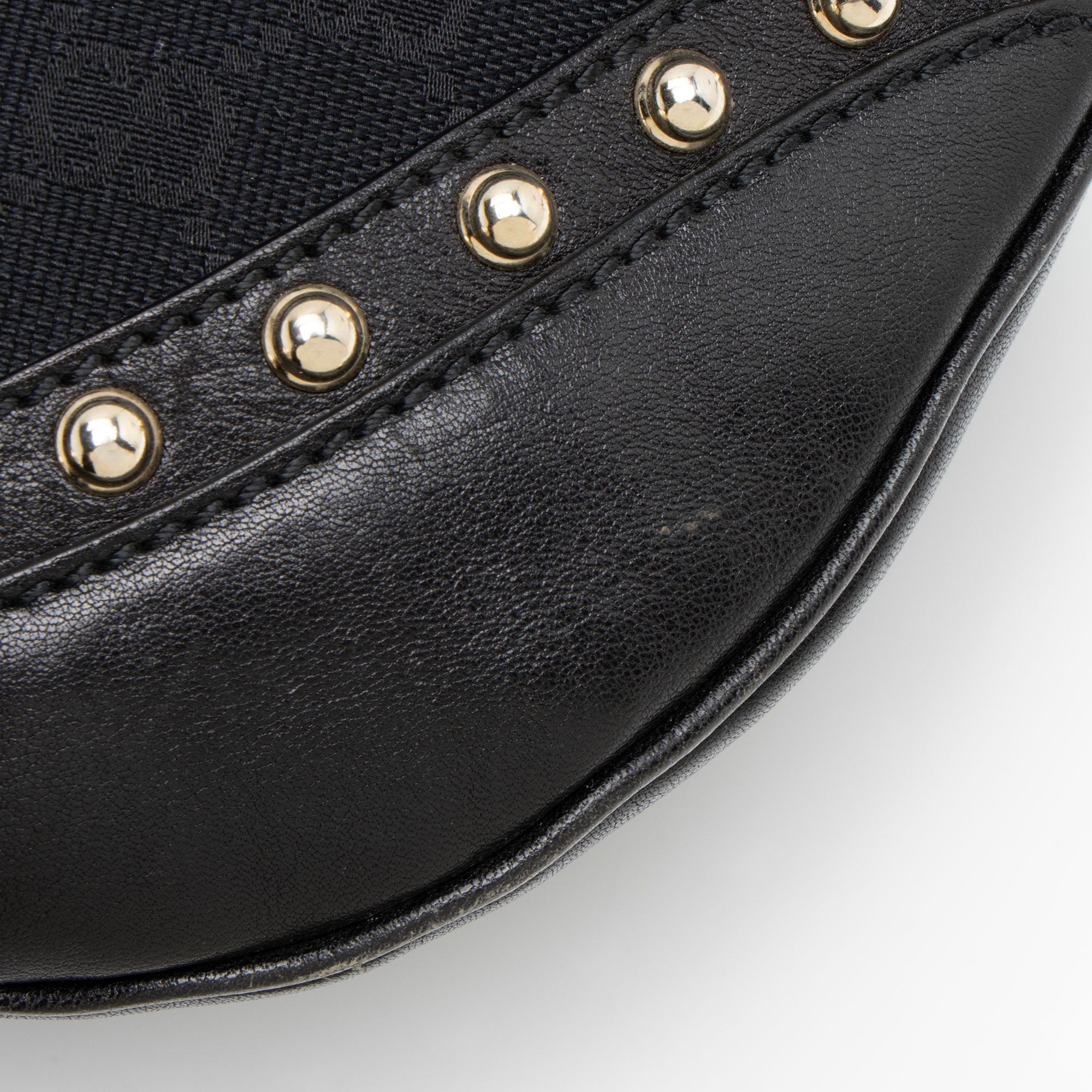 Gucci GG Canvas Studded Pelham Medium Messenger