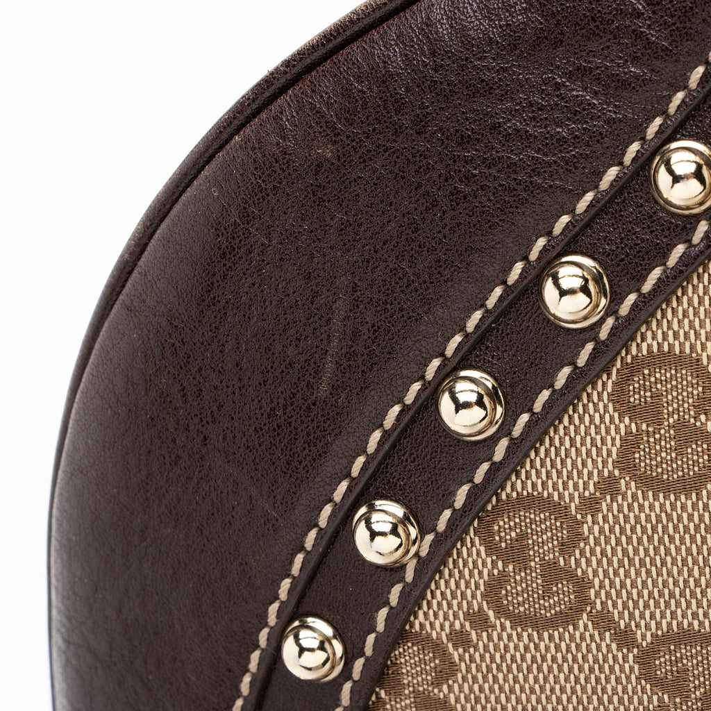 Gucci GG Canvas Studded Pelham Medium Messenger