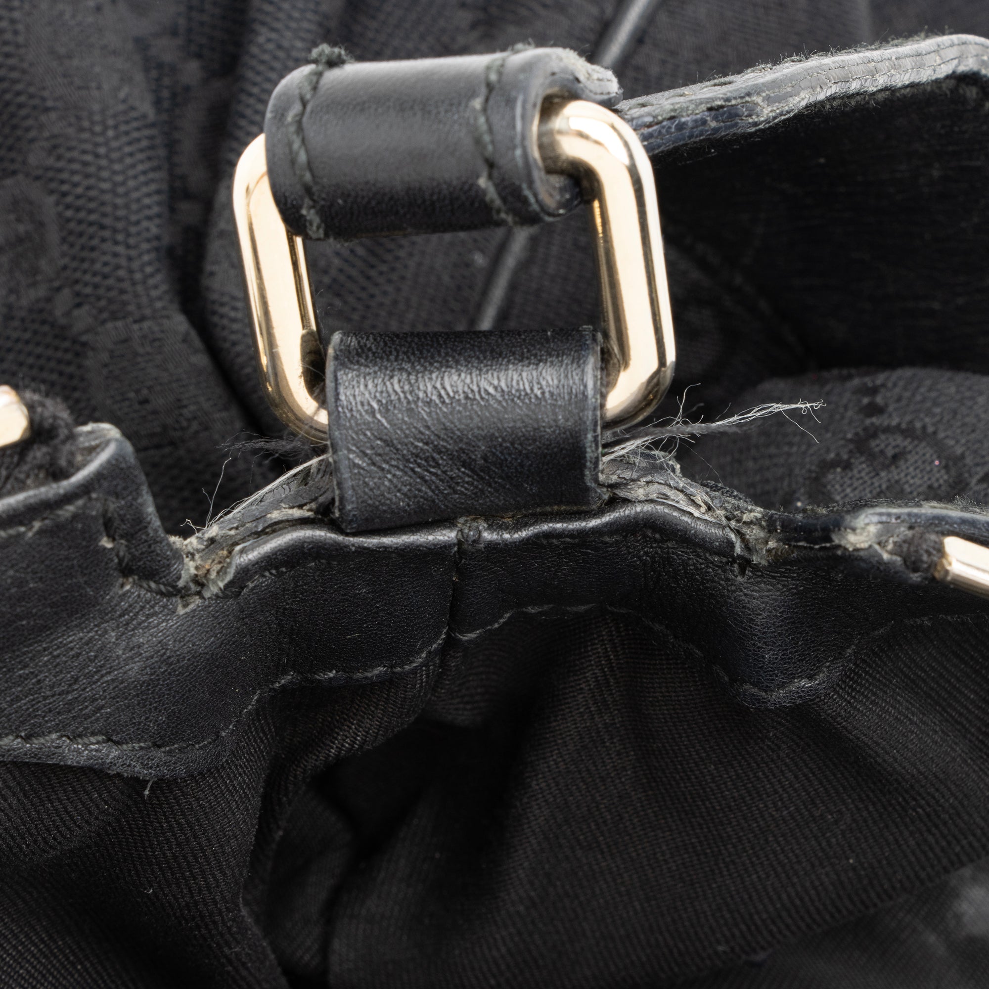 Gucci GG Canvas Sukey Hobo (SHF-23397)