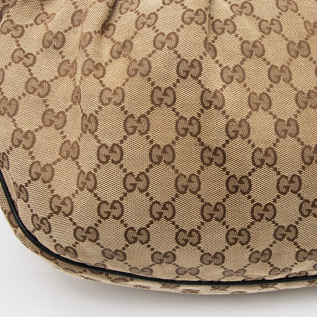 Gucci GG Canvas Sukey Hobo (SHF-23805)