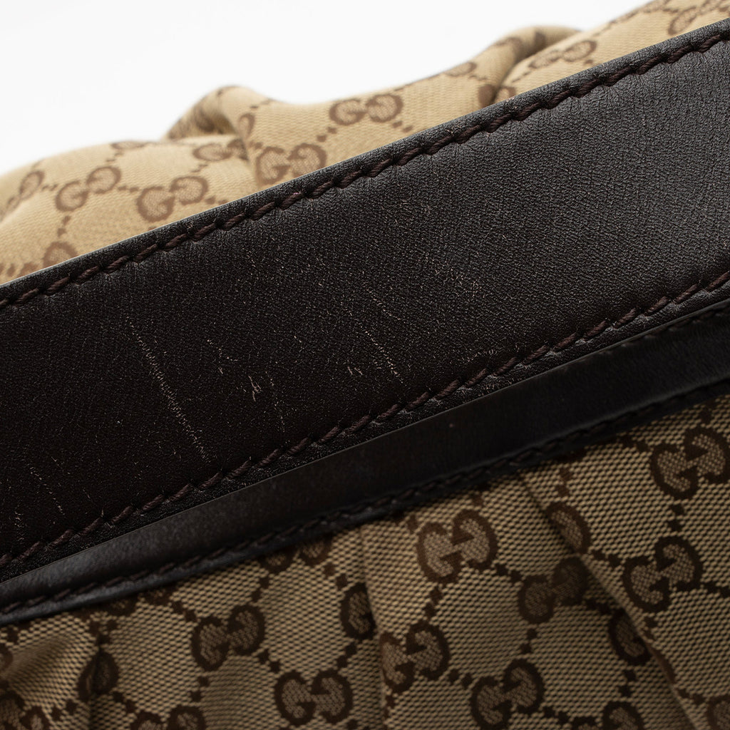 Gucci GG Canvas Sukey Hobo (SHF-tXcsDm)