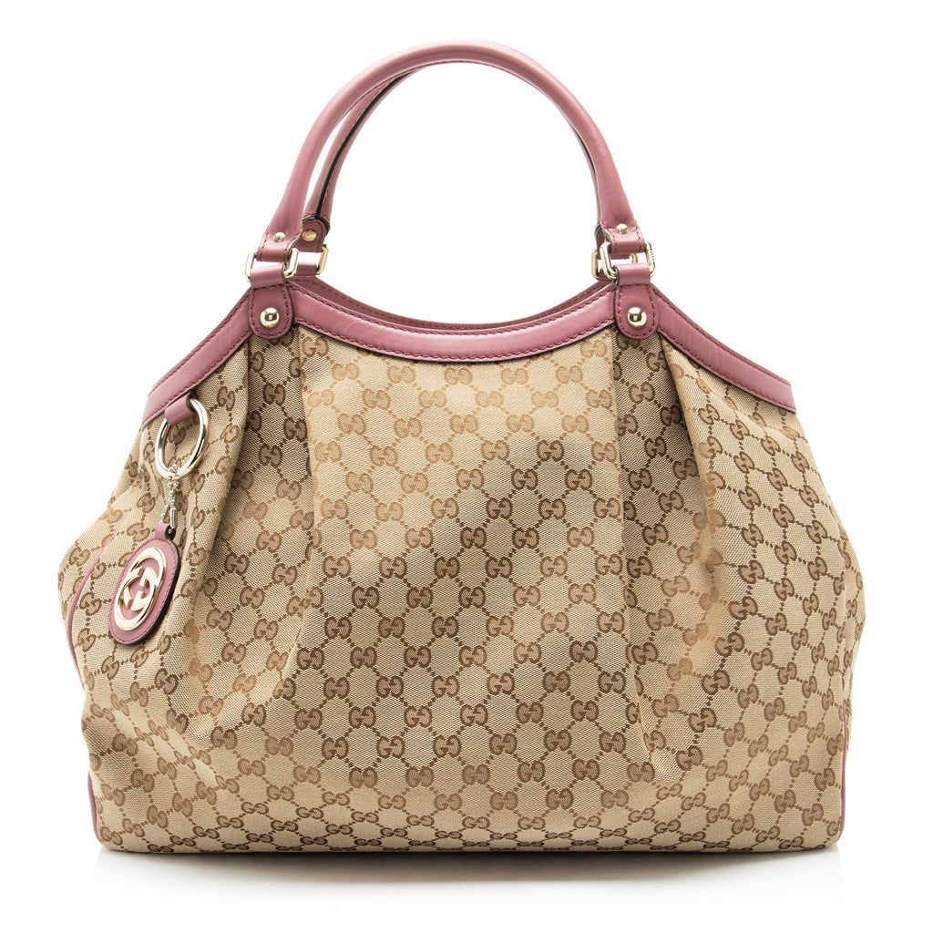 Gucci GG Canvas Sukey Large Tote
