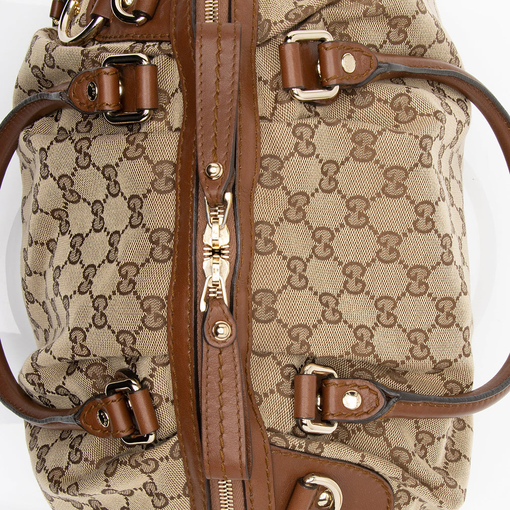 Gucci GG Canvas Sukey Satchel (SHF-LMfHFS)